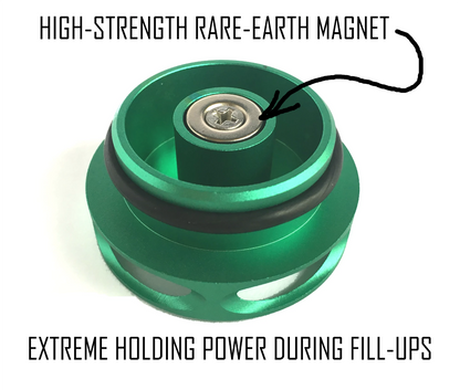 MAGNETIC FUEL CAP & DEF CAP FOR DODGE RAM by Ronin Factory