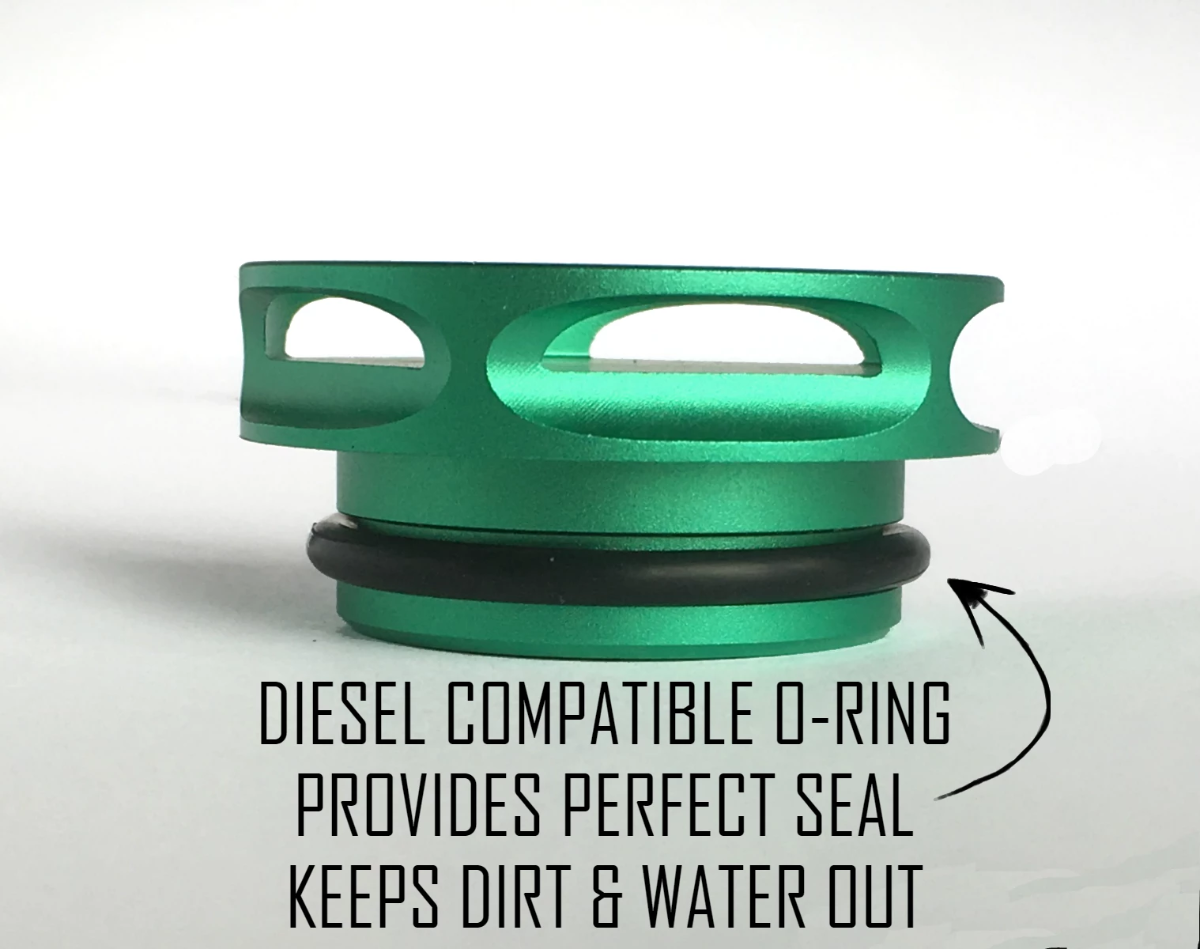 MAGNETIC FUEL CAP & DEF CAP FOR DODGE RAM by Ronin Factory