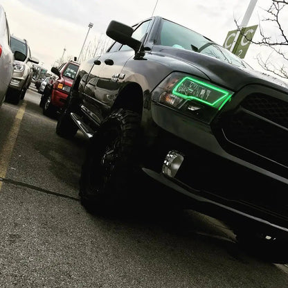 ORACLE Lighting 2009-2018 RAM Sport (Quad) LED Headlight Halo Kit by ORACLE Lighting
