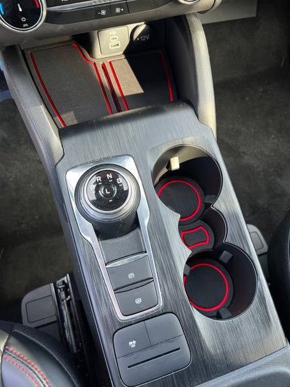 Center Console Foam Inserts Fits 2020-2026 Ford Escape Without QI Charger by Tufskinz.com