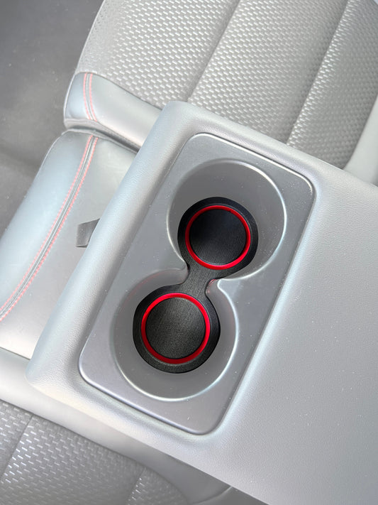 Rear Seat Cupholder Foam Cup Holder inserts Fits 2020-2026 Ford Escape by Tufskinz.com