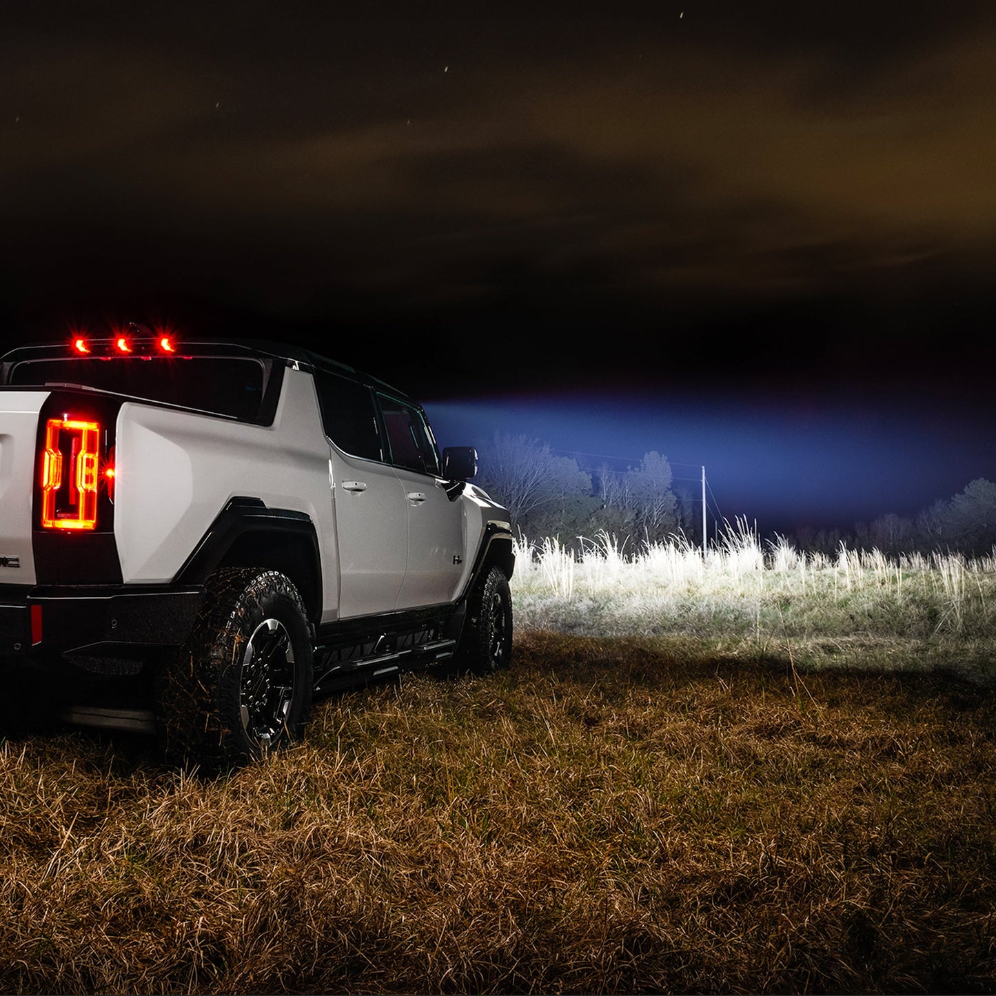 2022-2025 Hummer EV 50" Roof Mount Curved Light Bar w/ Brackets by ORACLE Lighting