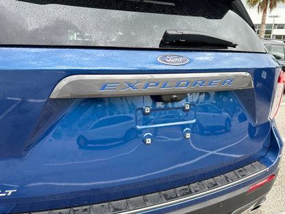 Lift Gate Letter Inserts Fits 2020-2024 Ford Explorer by Tufskinz.com