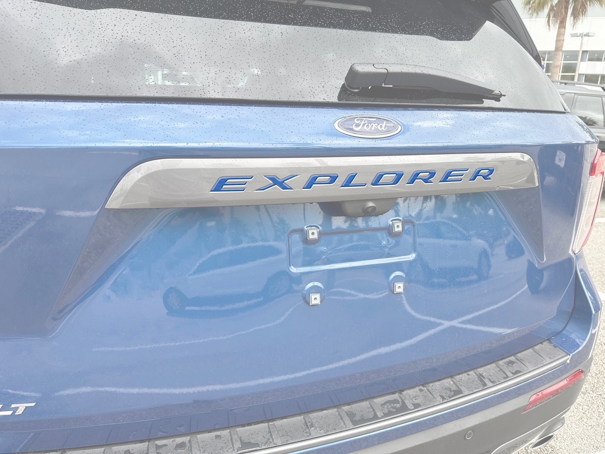 Lift Gate Letter Inserts Fits 2020-2024 Ford Explorer by Tufskinz.com