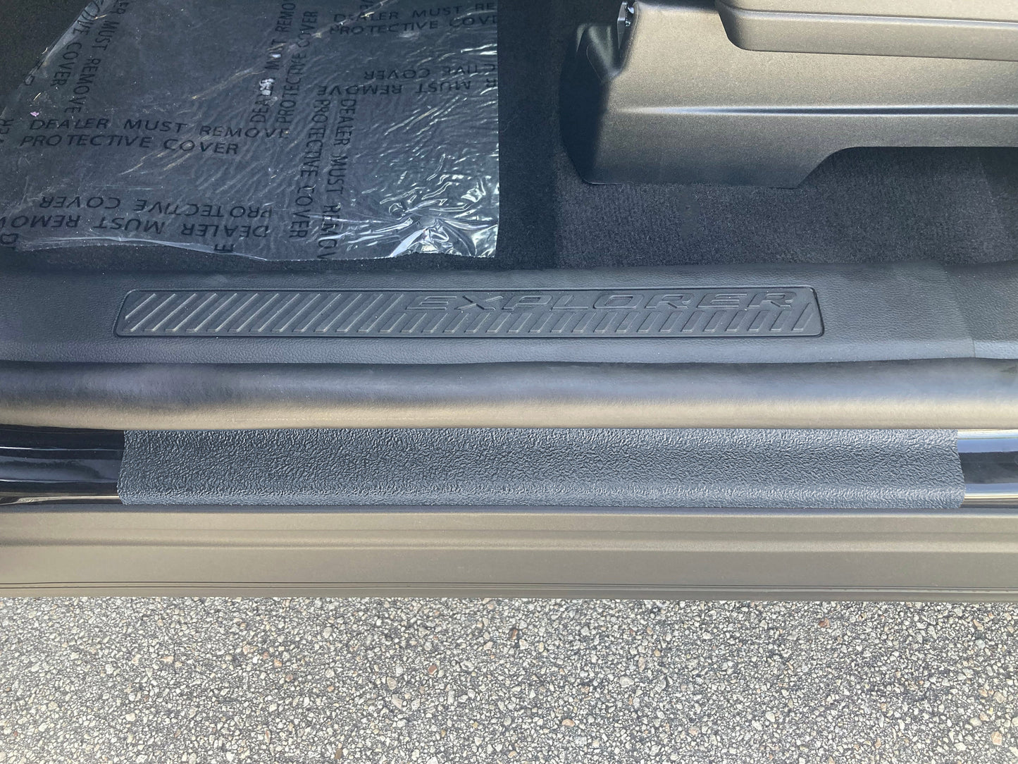 Doorsill Protection Overlays Fits 2020-2026 Ford Explorer by Tufskinz.com