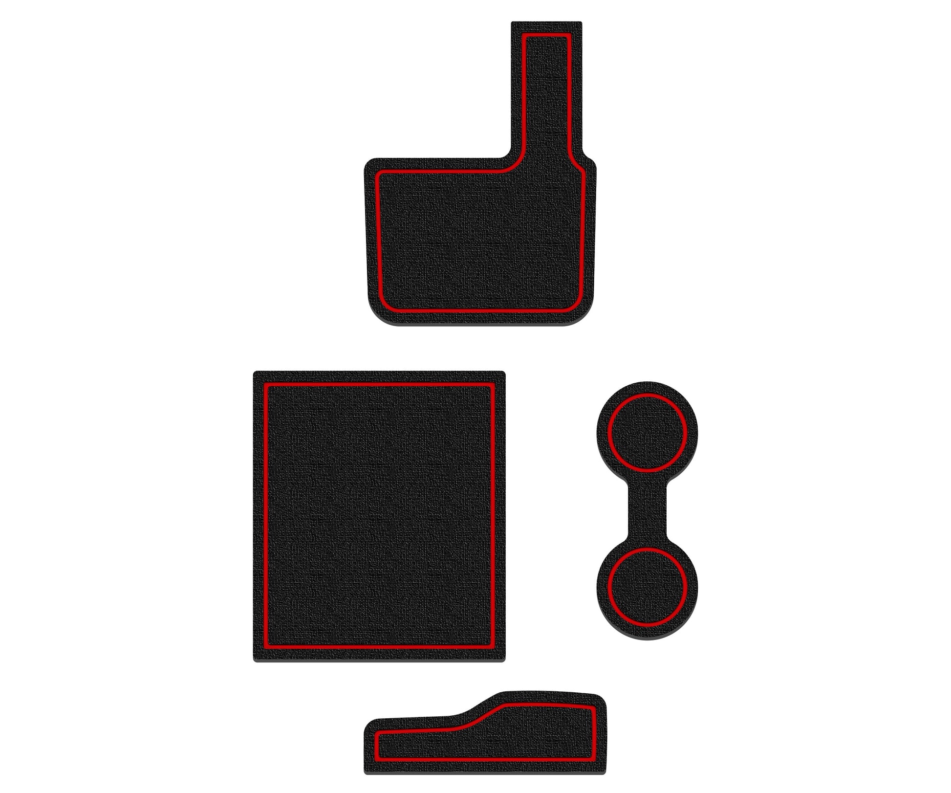 Center Console Foam Inserts Fits 2025-2026 Ford Explorer by Tufskinz.com