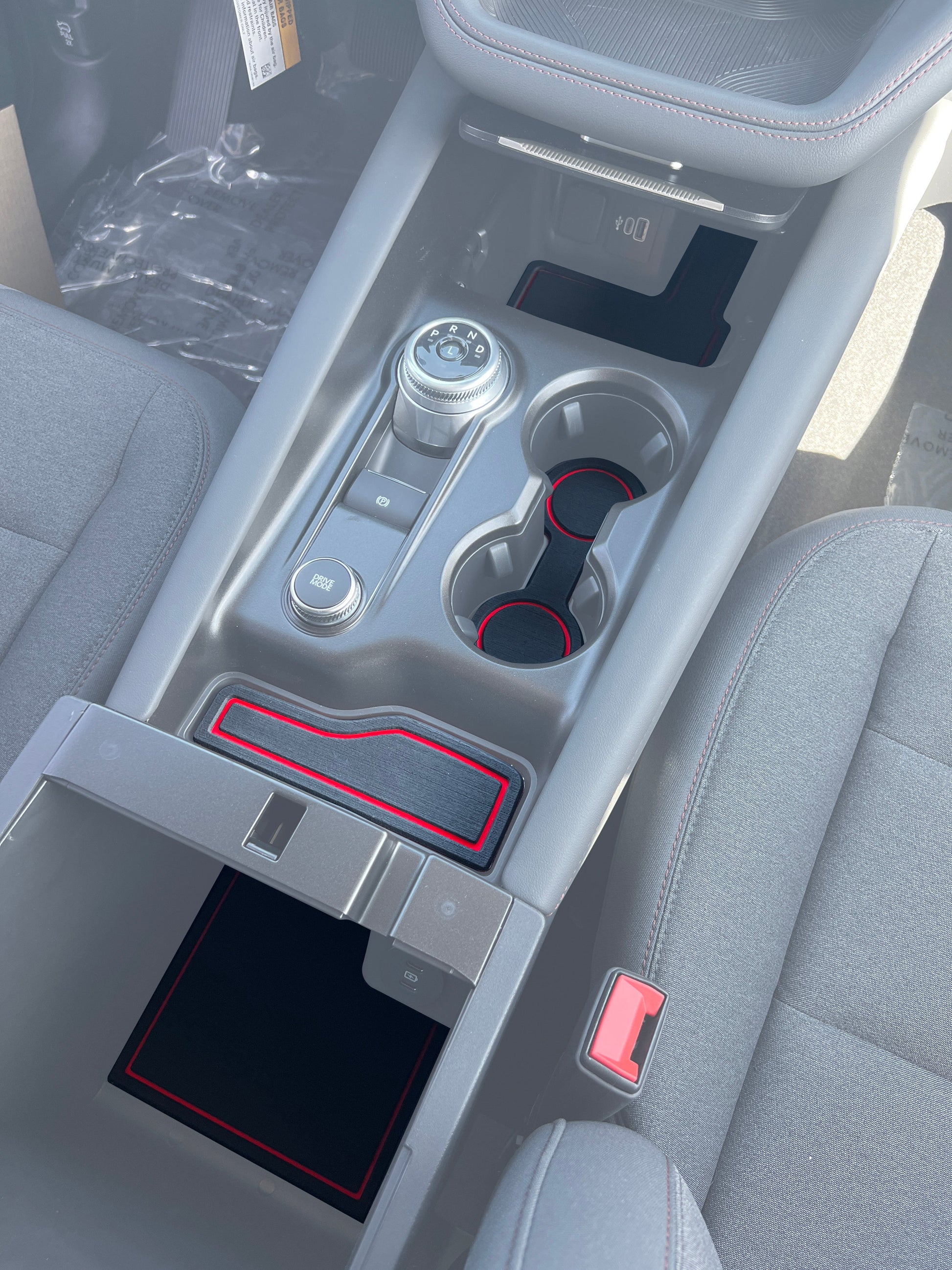 Center Console Foam Inserts Fits 2025-2026 Ford Explorer by Tufskinz.com