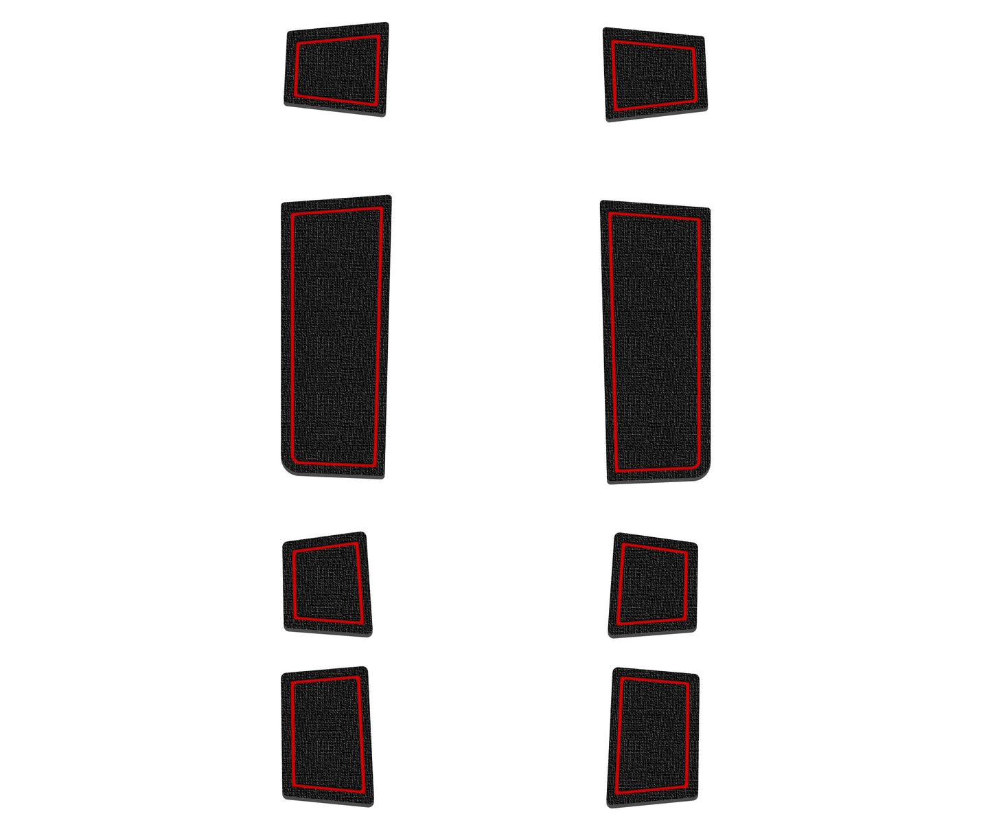 Door Cubby Foam Inserts Fits 2025-2026 Ford Explorer by Tufskinz.com