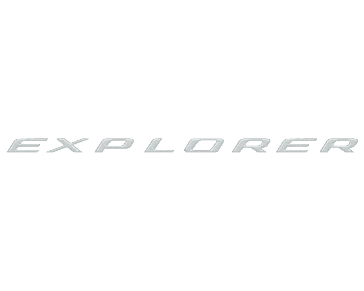 Liftgate Letter Overlays Fits 2025-2026 Ford Explorer by Tufskinz.com