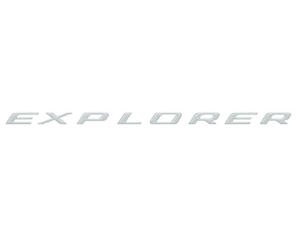 Liftgate Letter Overlays Fits 2025-2026 Ford Explorer by Tufskinz.com