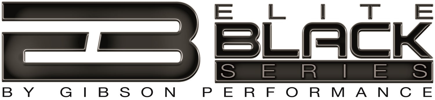 Black Elite Cat-Back Single Exhaust System; Stainless by Gibson Performance Exhaust