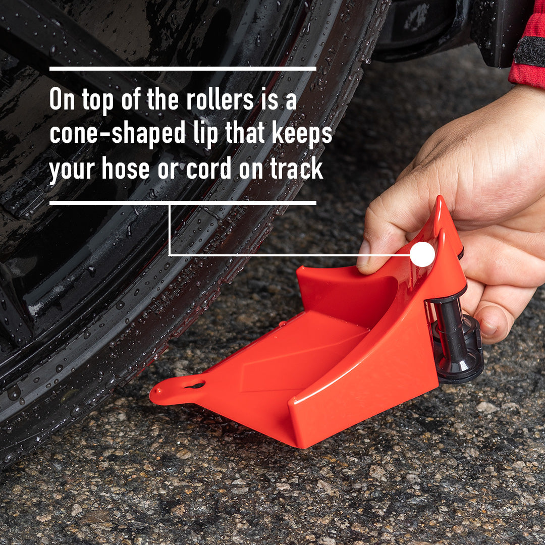 Ezy Wheel Hose Slide Rollers - 2 Pack by MaxshineUSA