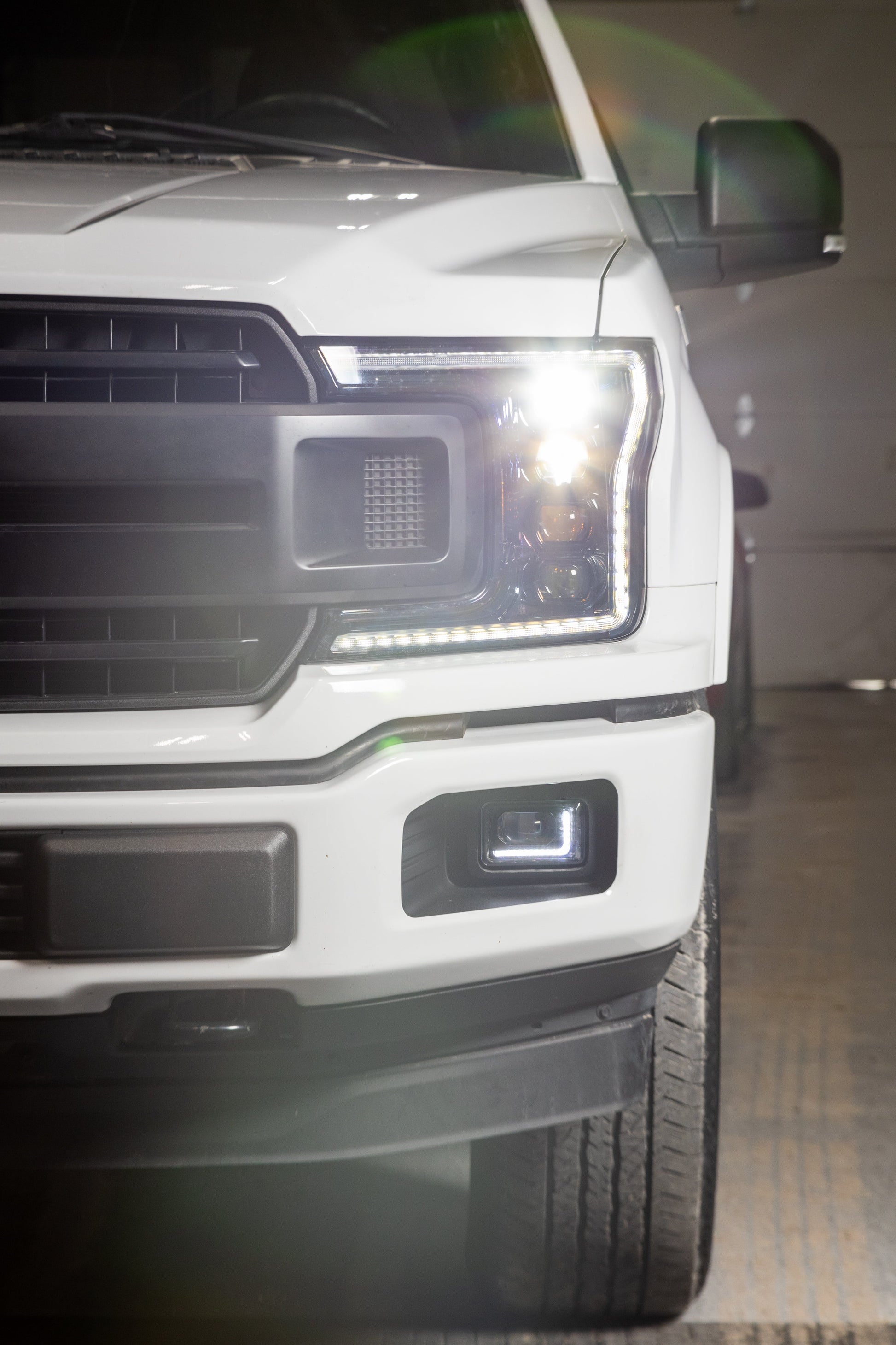 2015-2020 F150 Fog Lights w/ White or Amber DRL + Turn Signal - OLM by MYX Automotive
