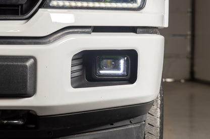 2015-2020 F150 Fog Lights w/ White or Amber DRL + Turn Signal - OLM by MYX Automotive