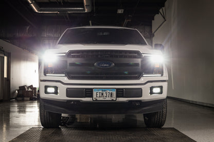 OLM Select Line LED Fog Lights (Chrome) - 15-20 Ford F150 17-22 F250/F350 by MYX Automotive