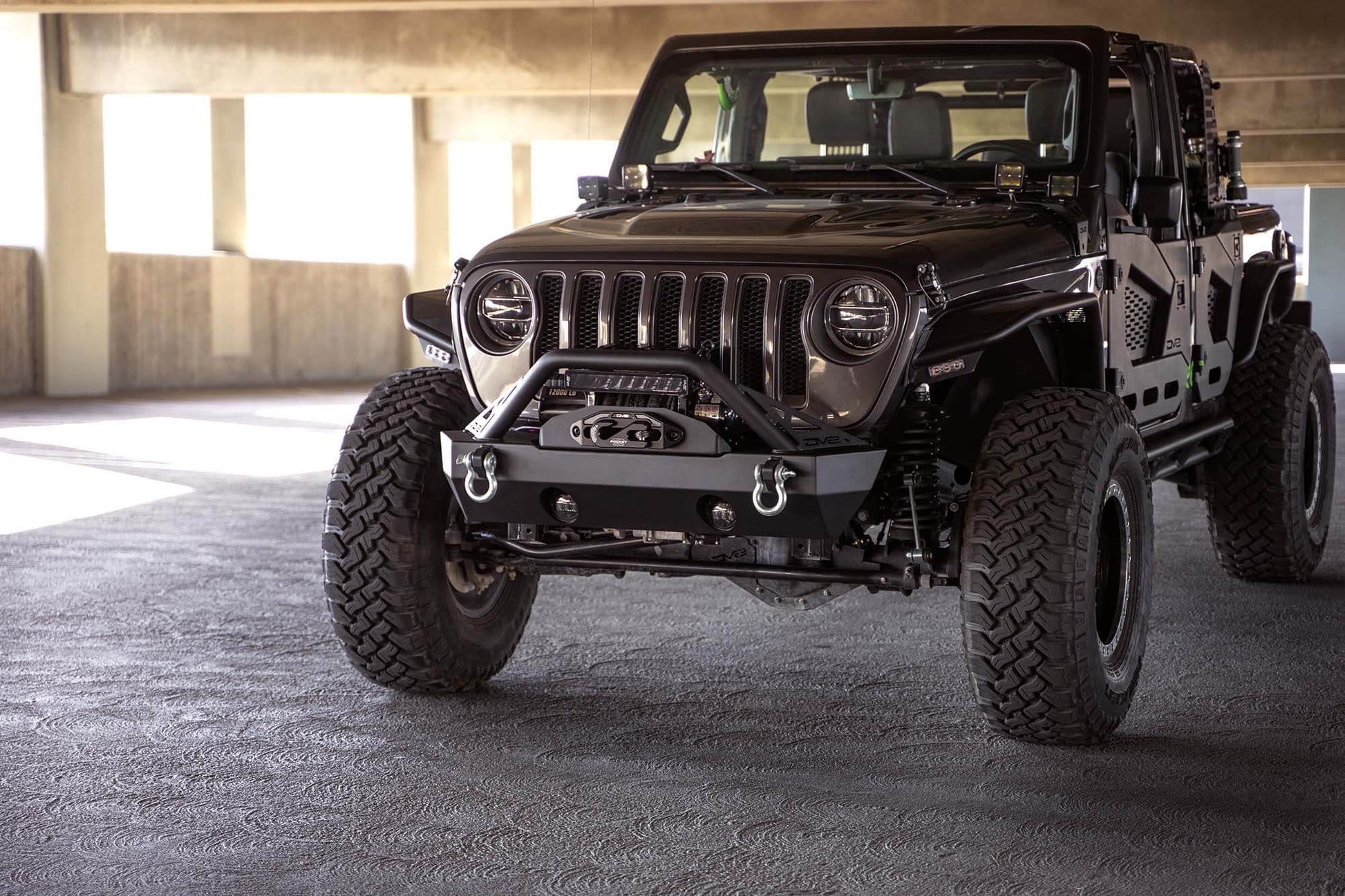 Jeep Wrangler JK/JL & Gladiator JT FS-15 Series Front Bumper by DV8 Offroad