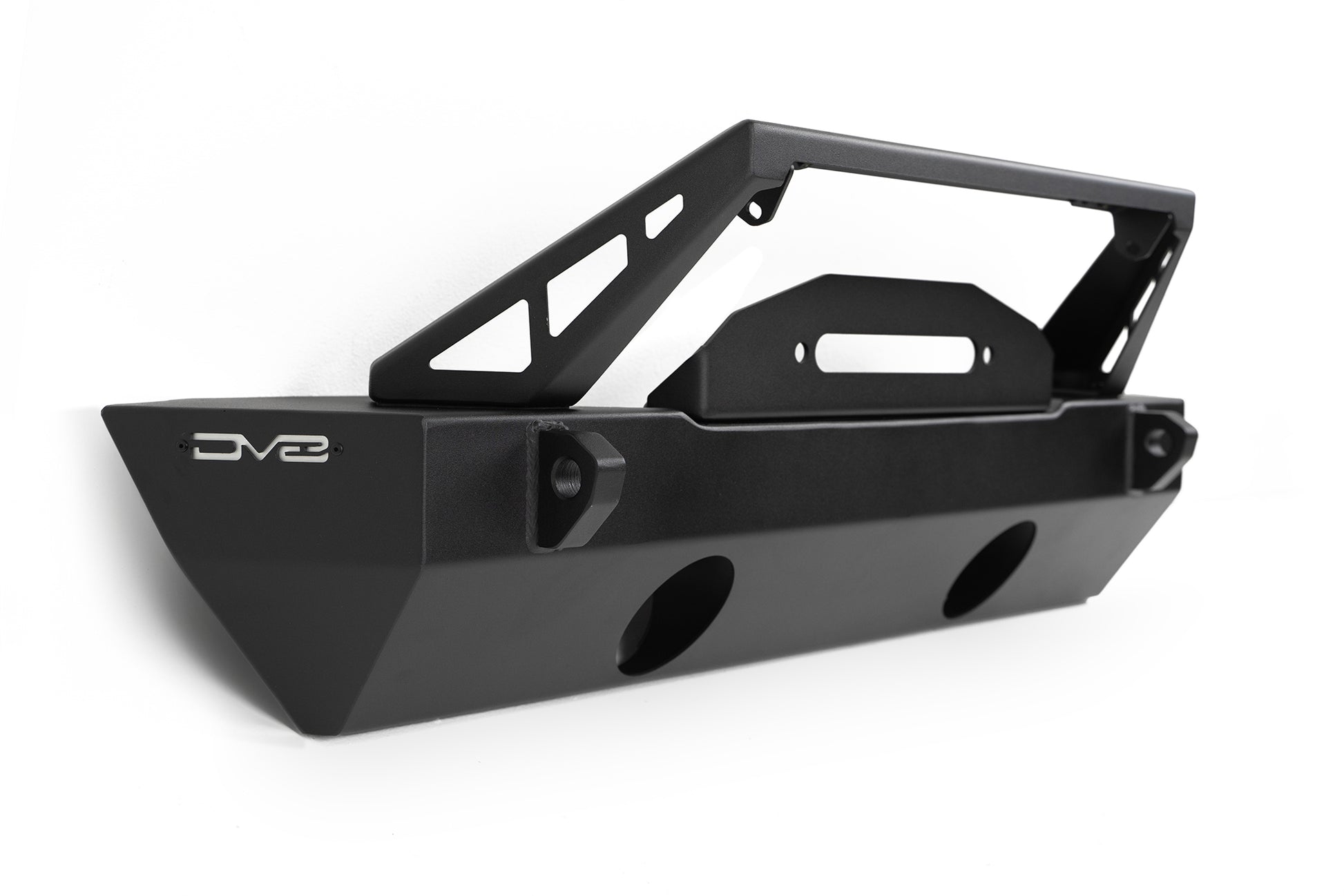 FS-25 Stubby Front Bumper with Plated Bull Bar by DV8 Offroad