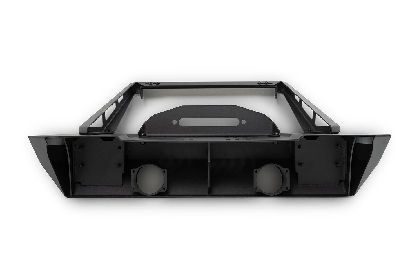 FS-25 Stubby Front Bumper with Plated Bull Bar by DV8 Offroad