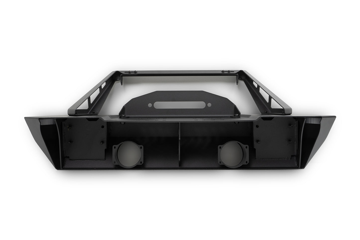 FS-25 Stubby Front Bumper with Plated Bull Bar by DV8 Offroad