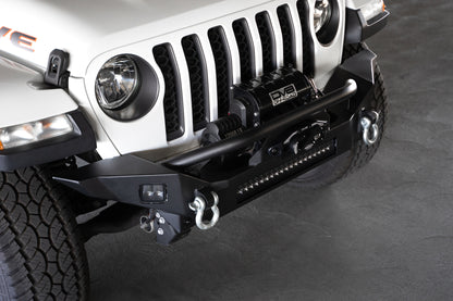 Jeep Wrangler JL & Gladiator JT FS-7 Mid-Width Winch Front Bumper by DV8 Offroad