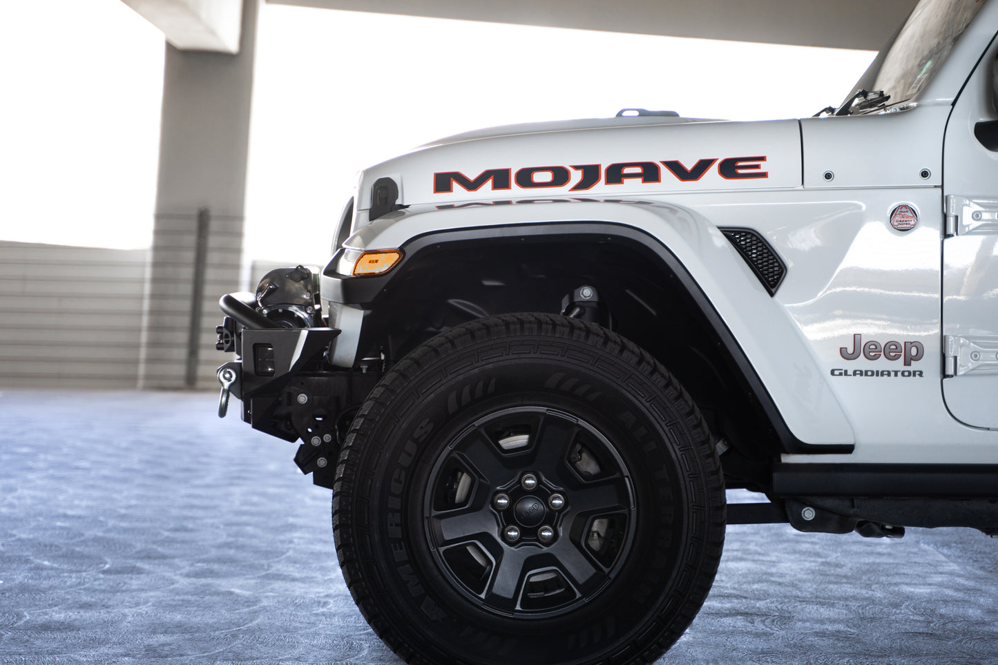 Jeep Wrangler JL & Gladiator JT FS-7 Mid-Width Winch Front Bumper by DV8 Offroad