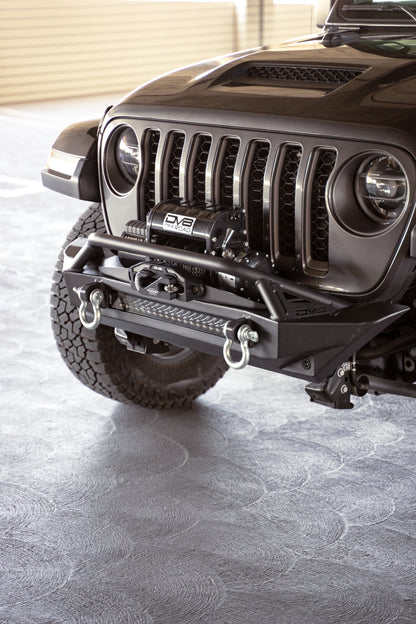 Jeep Wrangler JK/JL & Gladiator JT FS-1 Series Stubby Front Bumper by DV8 Offroad