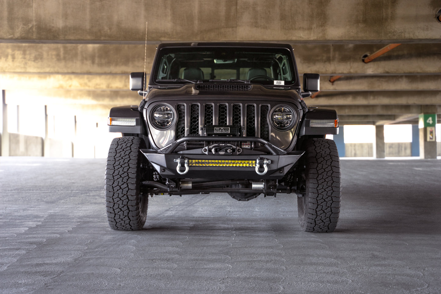 Jeep Wrangler JK/JL & Gladiator JT FS-1 Series Stubby Front Bumper by DV8 Offroad
