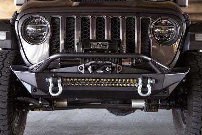 Jeep Wrangler JK/JL & Gladiator JT FS-1 Series Stubby Front Bumper by DV8 Offroad