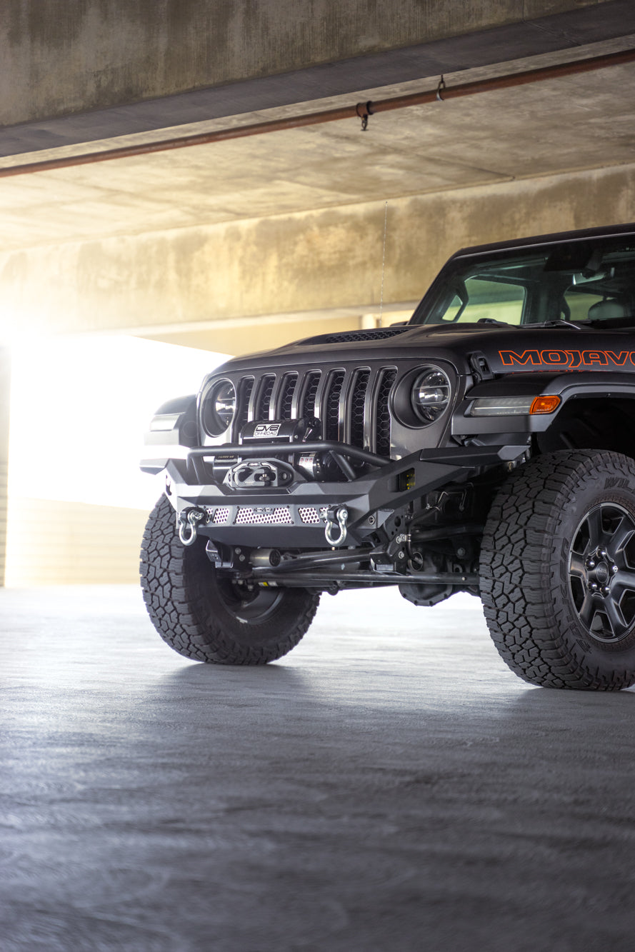 Jeep Wrangler JK/JL & Gladiator JT MTO Series Front Bumper by DV8 Offroad