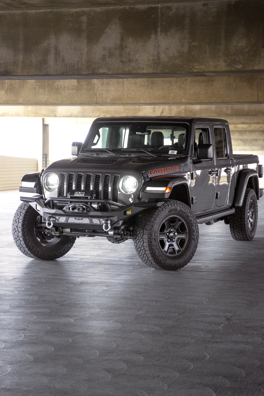 Jeep Wrangler JK/JL & Gladiator JT MTO Series Front Bumper by DV8 Offroad