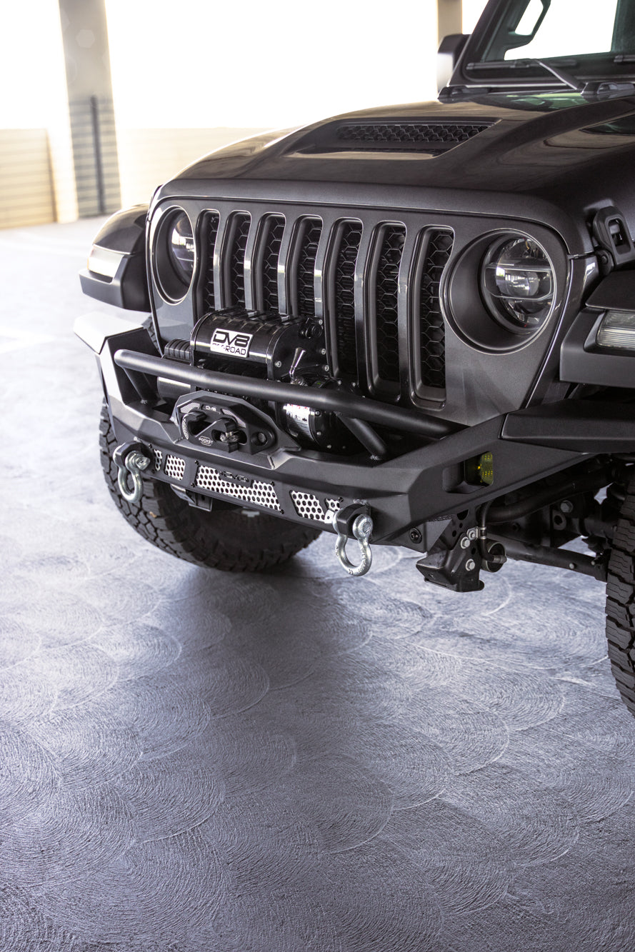 Jeep Wrangler JK/JL & Gladiator JT MTO Series Front Bumper by DV8 Offroad