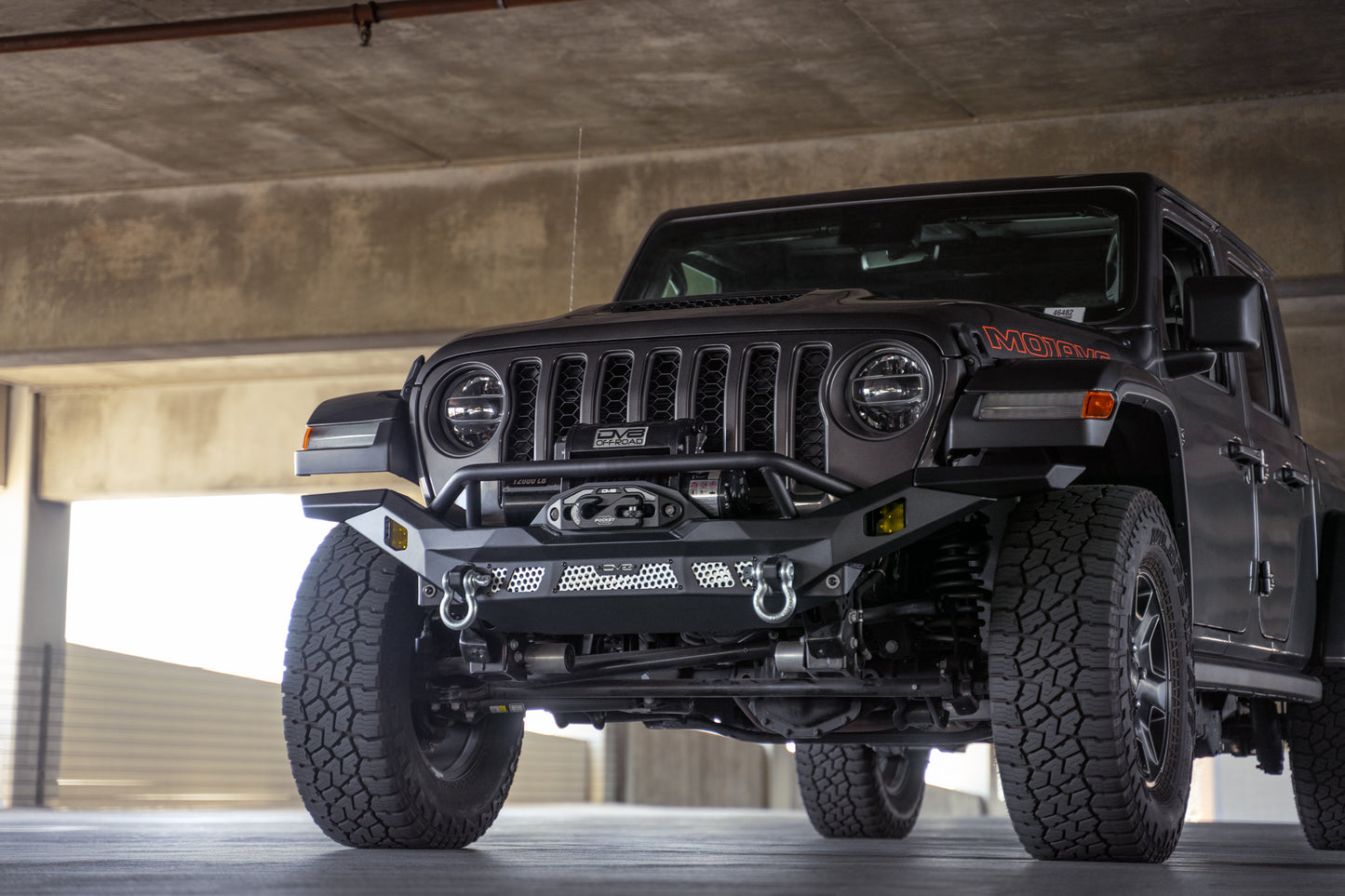 Jeep Wrangler JK/JL & Gladiator JT MTO Series Front Bumper by DV8 Offroad