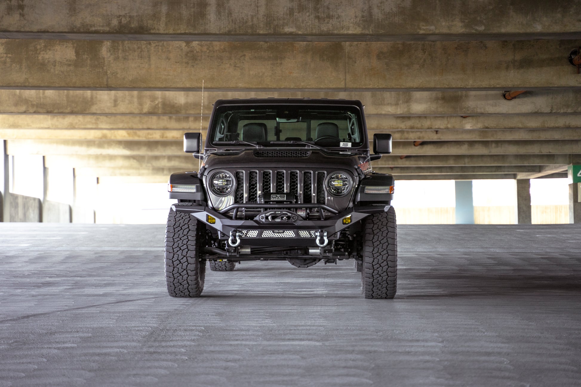 Jeep Wrangler JK/JL & Gladiator JT MTO Series Front Bumper by DV8 Offroad