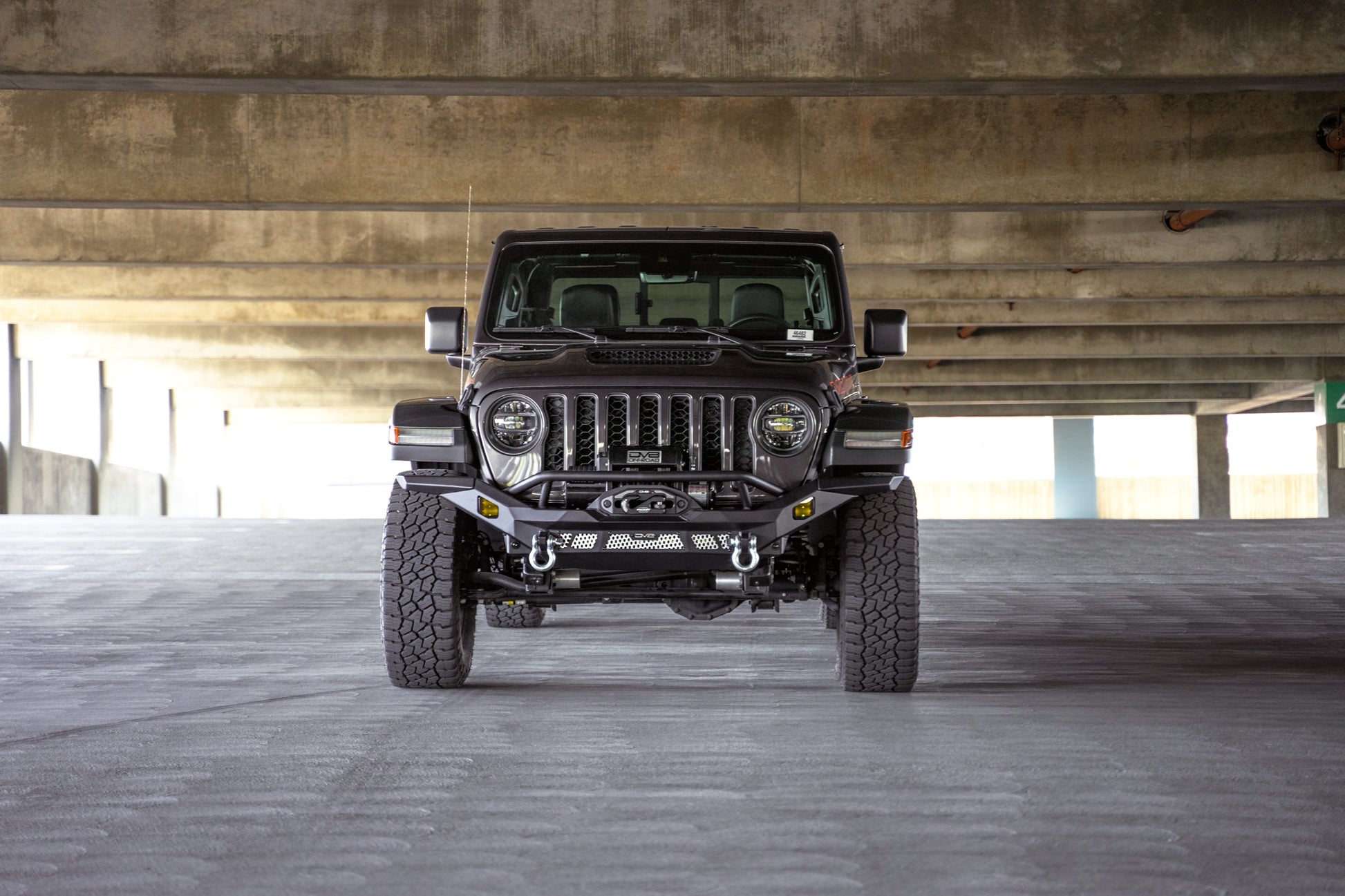 Jeep Wrangler JK/JL & Gladiator JT MTO Series Front Bumper by DV8 Offroad