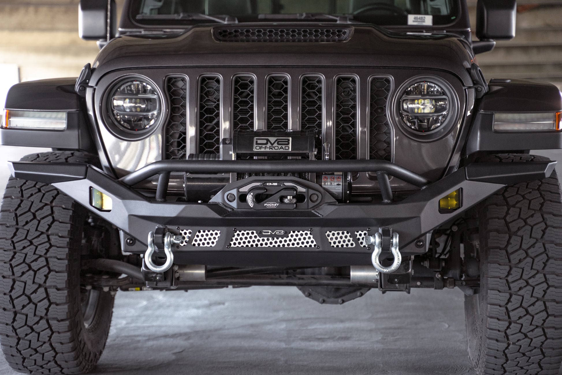 Jeep Wrangler JK/JL & Gladiator JT MTO Series Front Bumper by DV8 Offroad