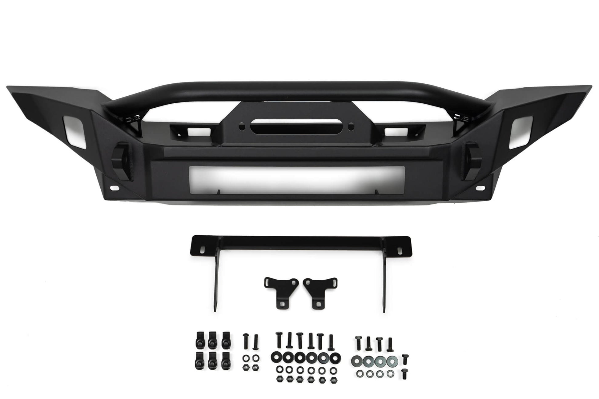 Jeep Wrangler JL & Gladiator JT FS-7 Mid-Width Winch Front Bumper by DV8 Offroad