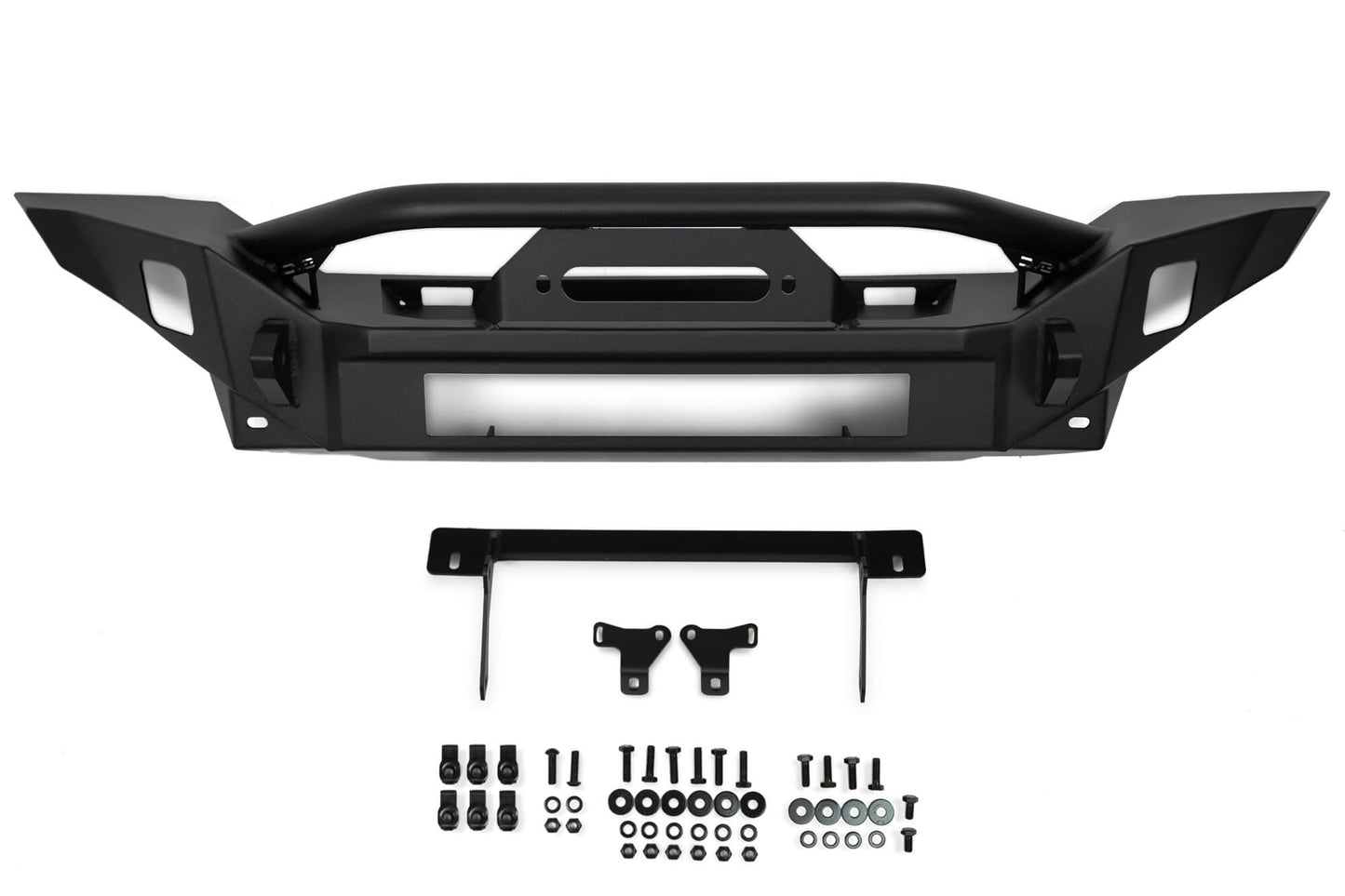 Jeep Wrangler JL & Gladiator JT FS-7 Mid-Width Winch Front Bumper by DV8 Offroad