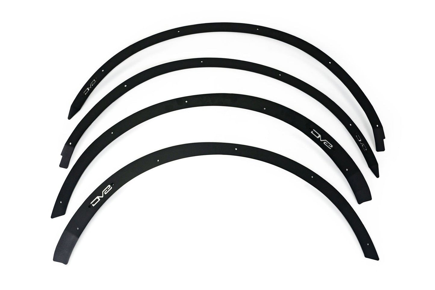 Fender flare deletes for the 2021+ Bronco by DV8 Offroad