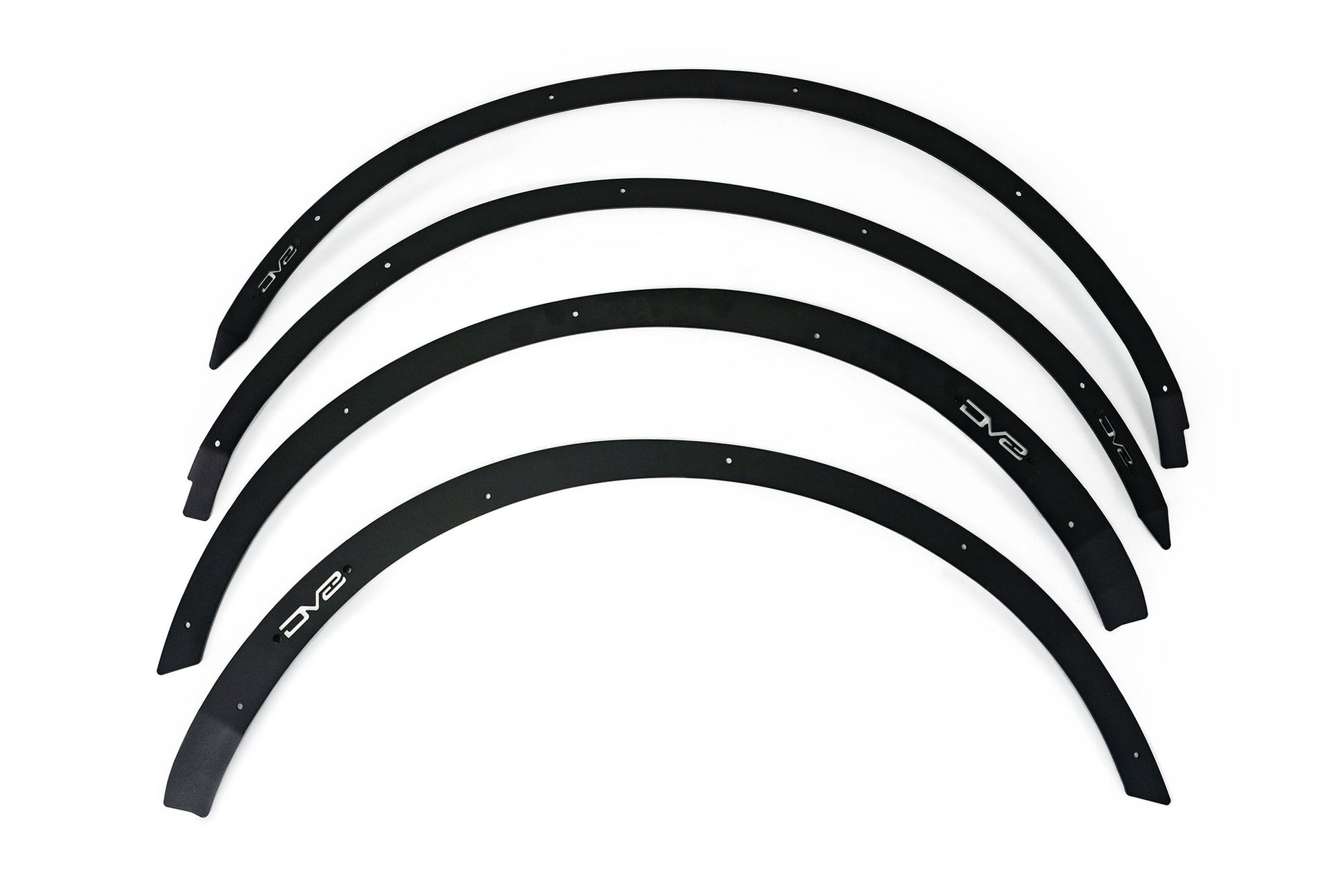 Fender flare deletes for the 2021+ Bronco by DV8 Offroad