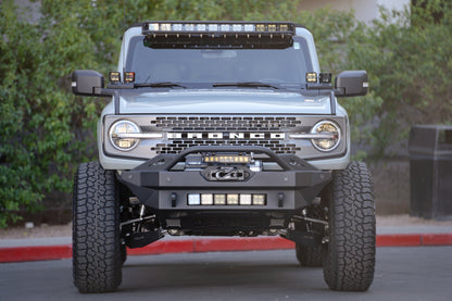 Fender flare deletes for the 2021+ Bronco by DV8 Offroad
