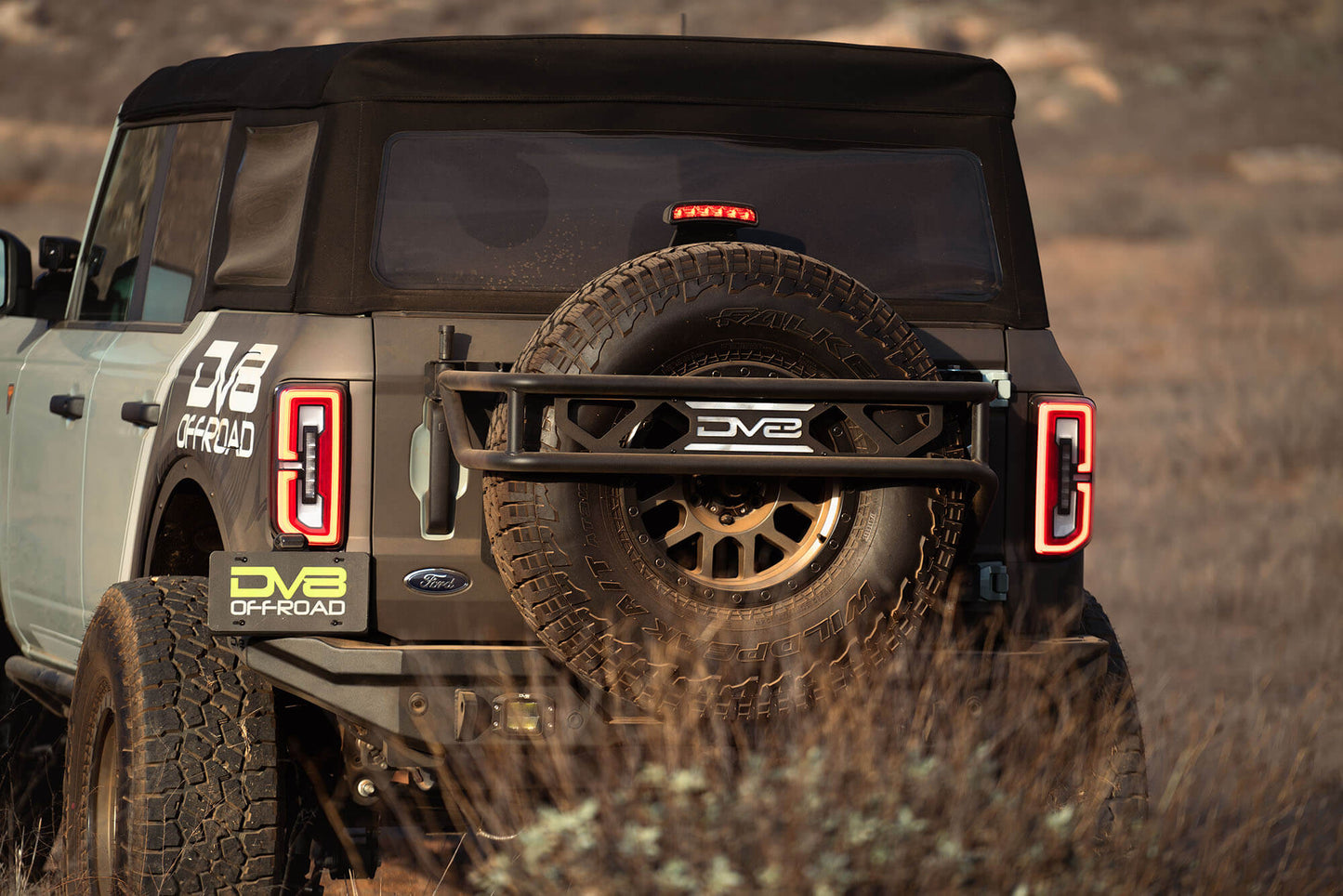 Fender flare deletes for the 2021+ Bronco by DV8 Offroad