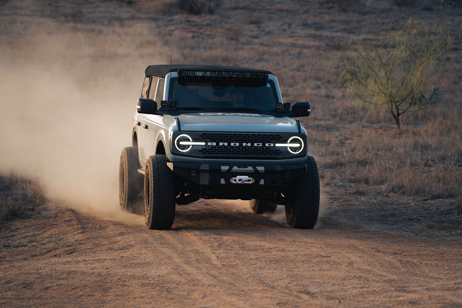 Fender flare deletes for the 2021+ Bronco by DV8 Offroad