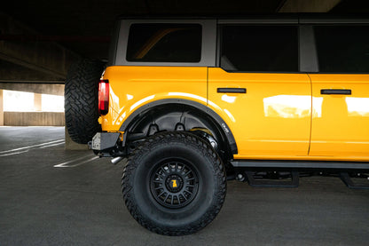 Fender flare deletes for the 2021+ Bronco by DV8 Offroad