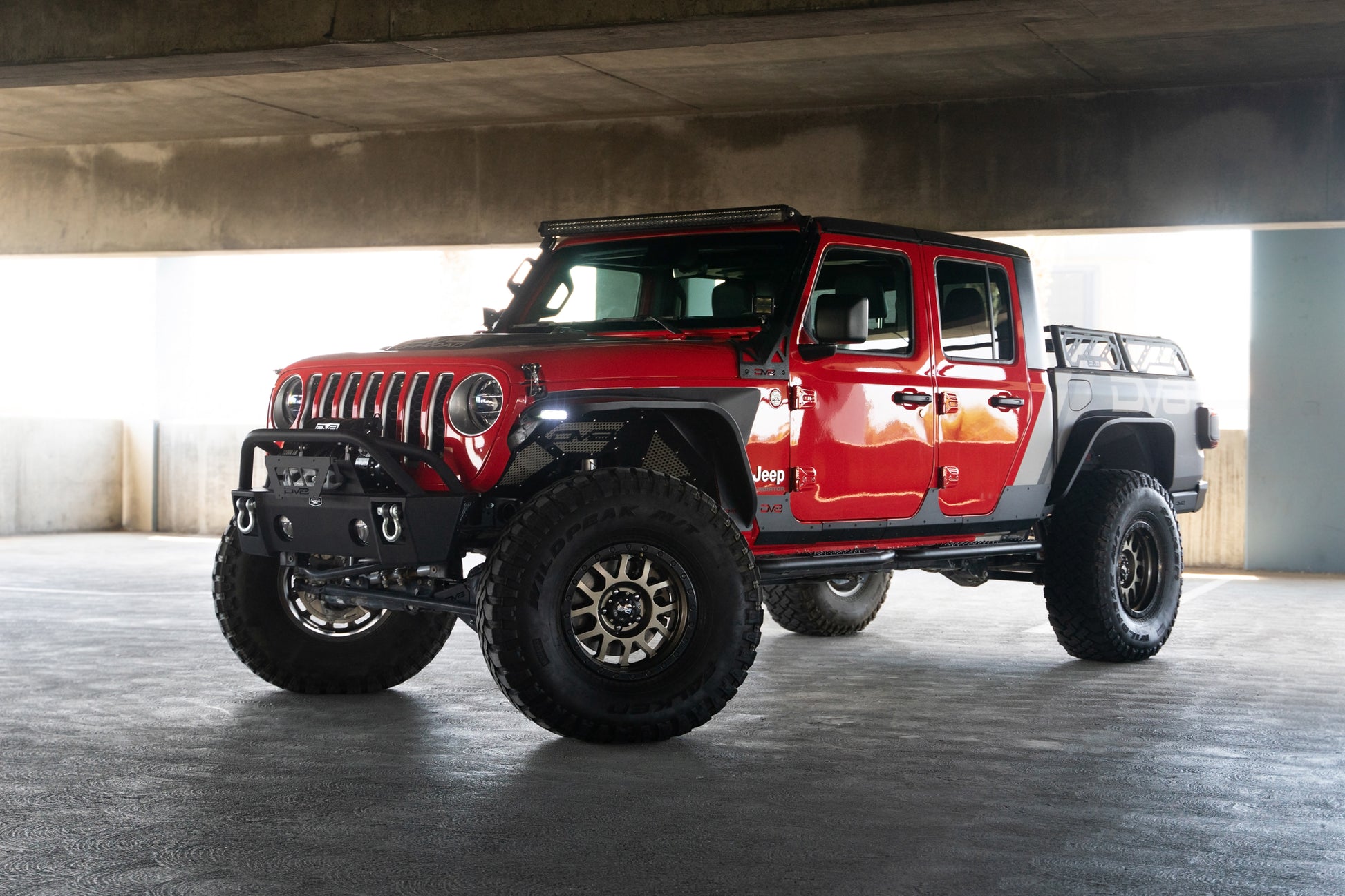 Slim Width to Fit through Tighter Spaces on the Trail by DV8 Offroad