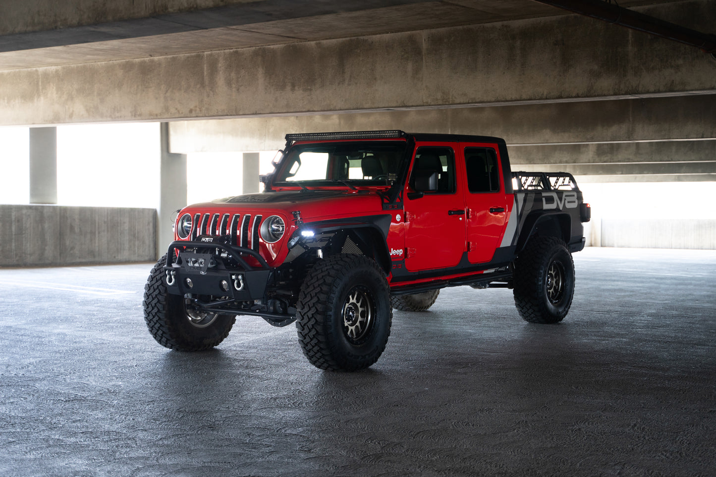 Slim Width to Fit through Tighter Spaces on the Trail by DV8 Offroad