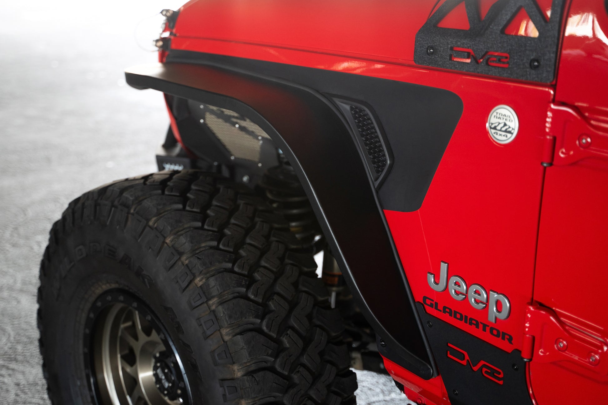 Slim Width to Fit through Tighter Spaces on the Trail by DV8 Offroad