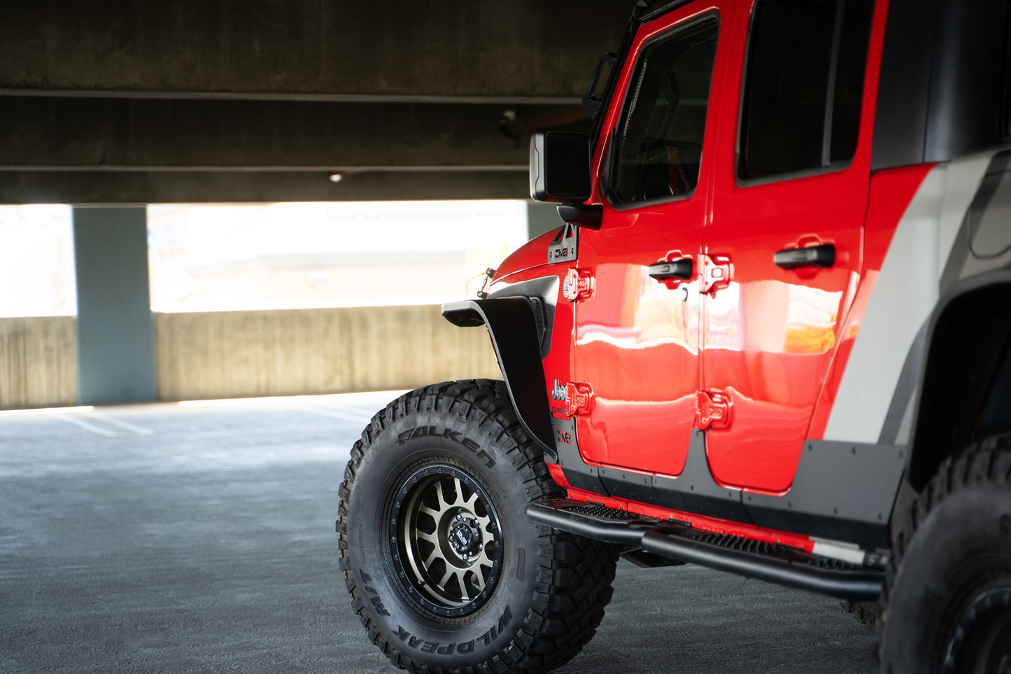 Slim Width to Fit through Tighter Spaces on the Trail by DV8 Offroad