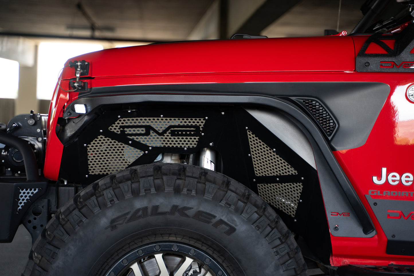 Slim Width to Fit through Tighter Spaces on the Trail by DV8 Offroad