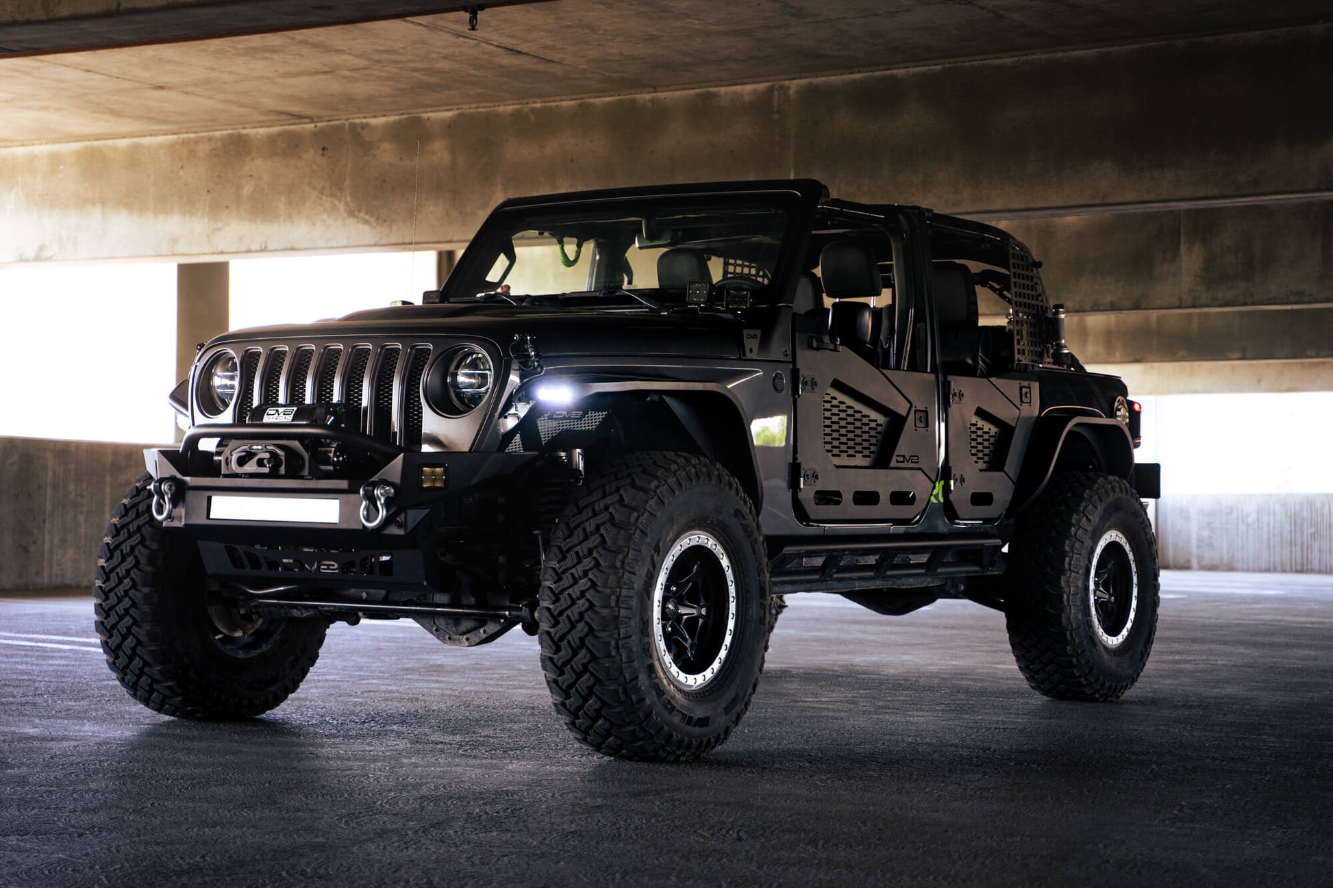 Slim Width to Fit through Tighter Spaces on the Trail by DV8 Offroad