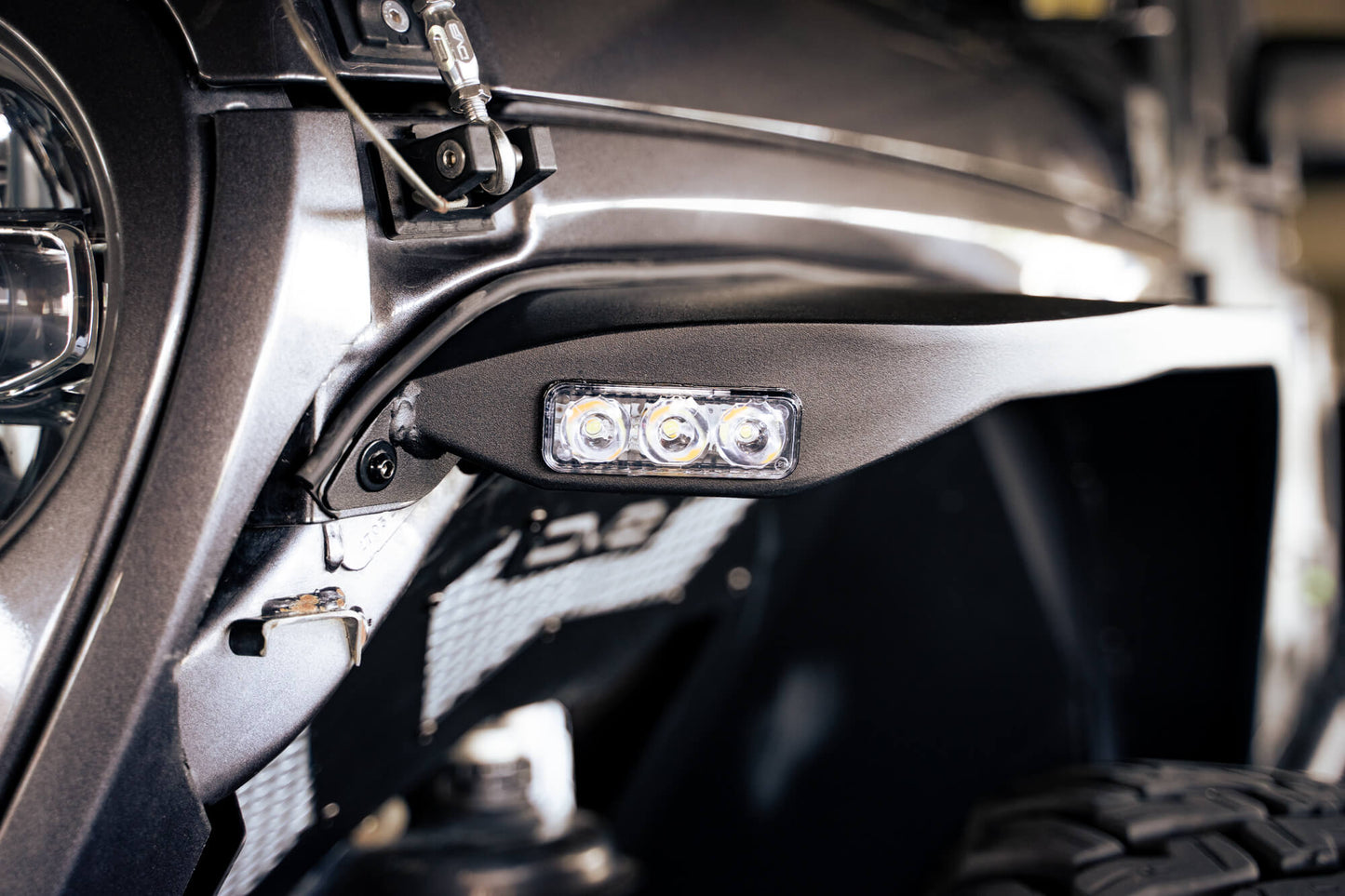 Slim Width to Fit through Tighter Spaces on the Trail by DV8 Offroad